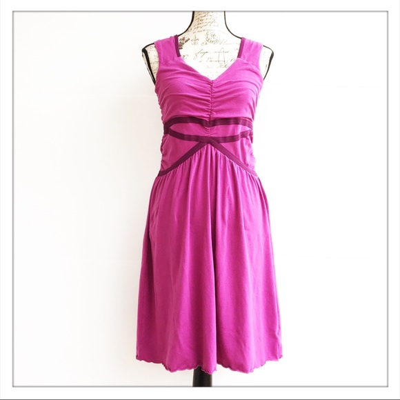 Athleta Dresses & Skirts - Athleta Athletic Magenta Tank Dress
